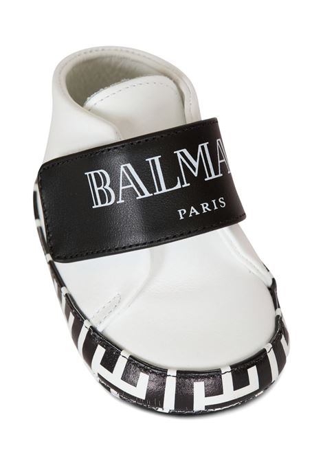 Scarpe primi passi con logo BALMAIN KIDS | BY0546 Y0051100NE
